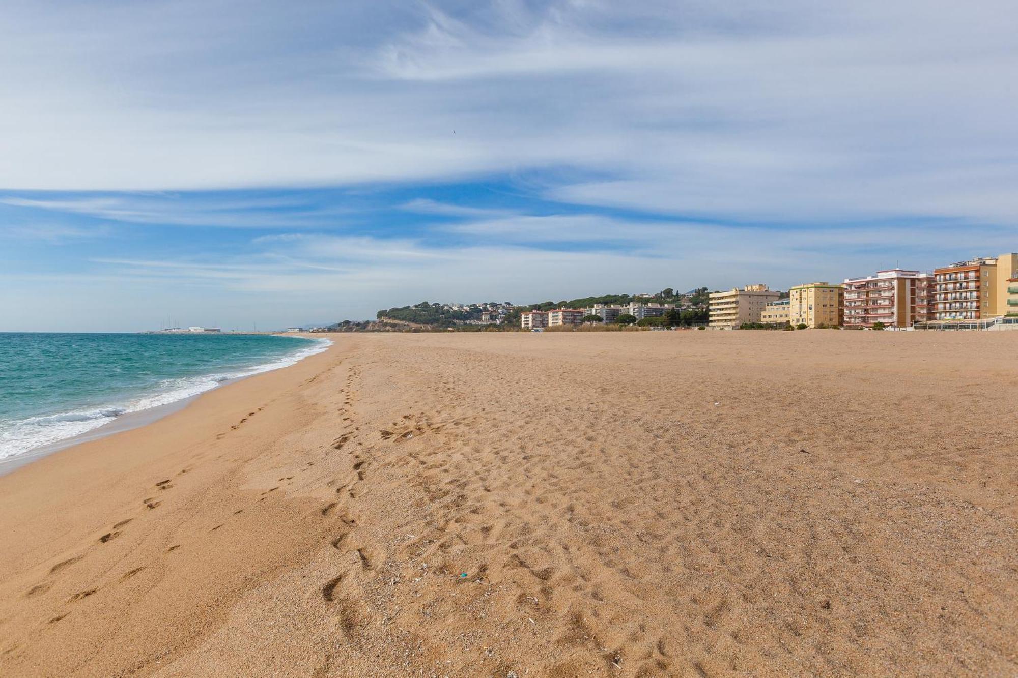 Blue Coast Apartment Canet De Mar Kültér fotó